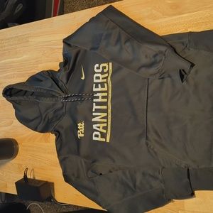 Pitt Athletic Nike Sweatshirt Medium Grey